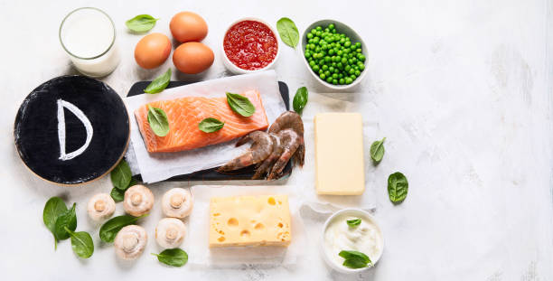 istock Foods rich in vitamin D 1183498252