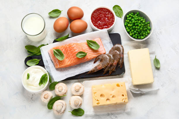 istock Foods rich in vitamin D 1183498254