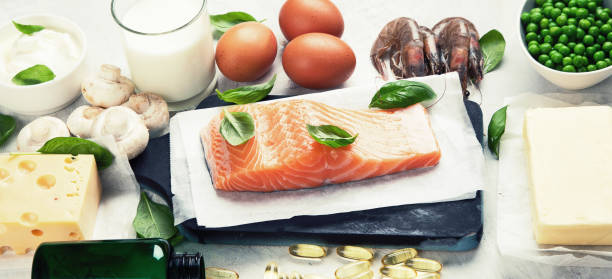 istock Foods rich in vitamin D 1183498298