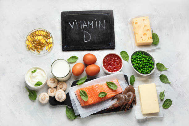 istock Foods rich in vitamin D 1183498316