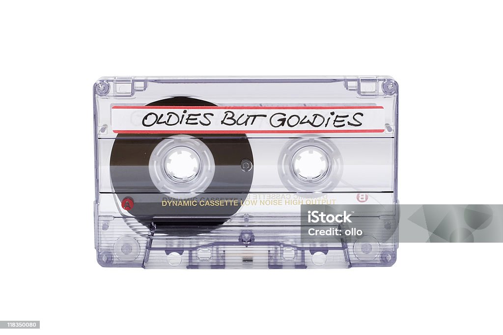 Audio cassette Oldies but Goldies  Audio Cassette Stock Photo