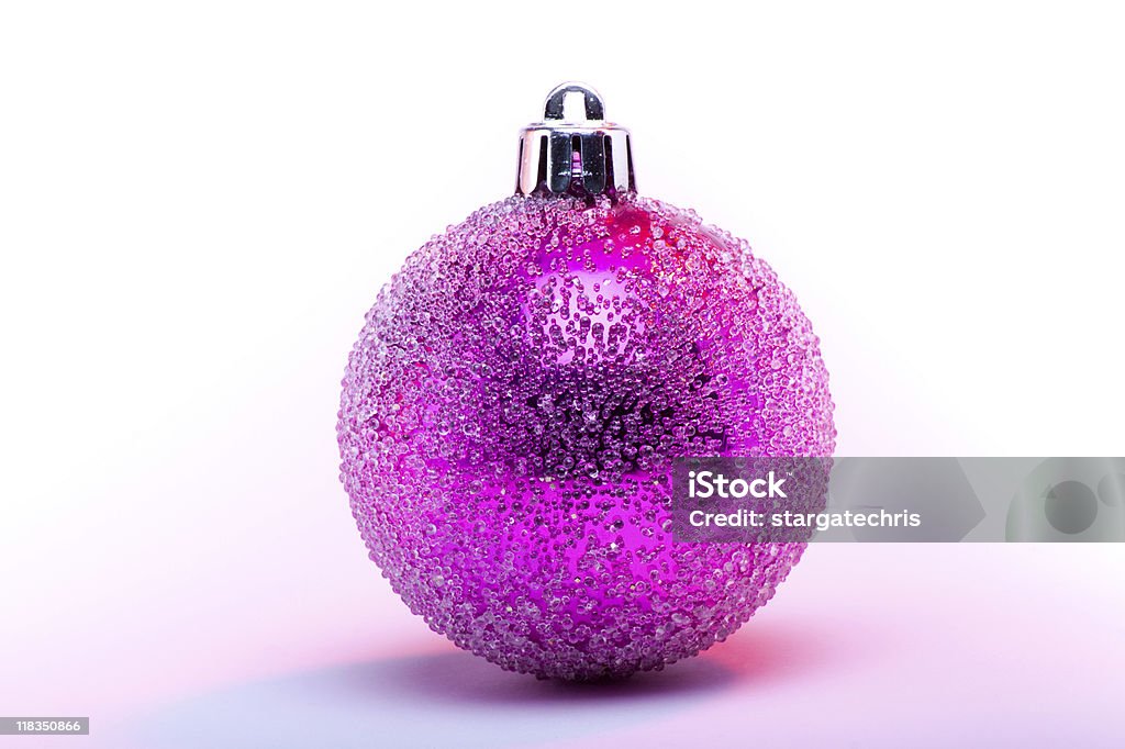 Pink bauble  Christmas Stock Photo