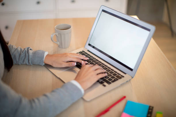 istock Close up of typing on computer. 1183520285