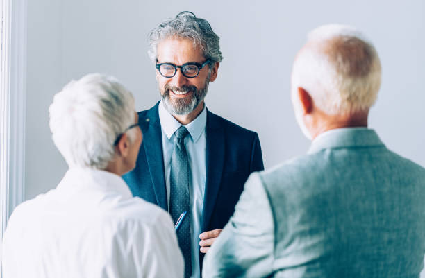 istock Senior business conversation 1183523158
