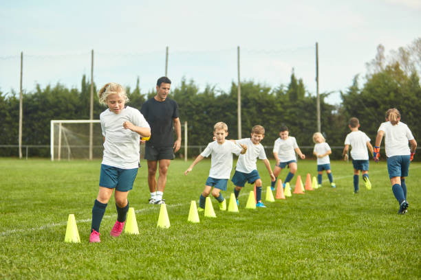 istock Young Spanish Footballers Learning Body Control and Agility 1183526830