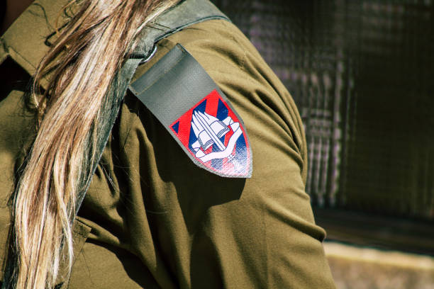 Jerusalem Israel October 6, 2019 View of unknowns Israeli soldiers standing front  the western wall in the old city of Jerusalem in the afternoon