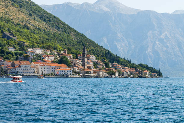 istock Perast (city view from the Bay of Kotor) in Montenegro, September 2019 1183536039