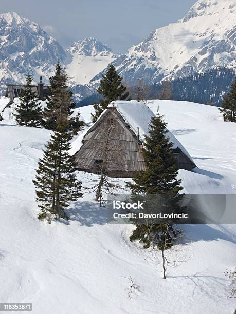 冬のキャビン - カラー画像のストックフォトや画像を多数ご用意 - カラー画像, スロベニア, ヨーロッパ