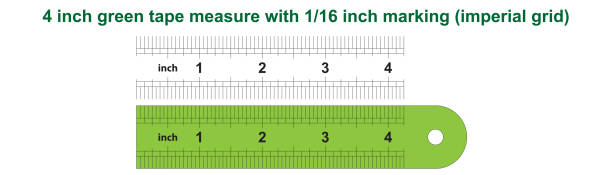 illustrations, cliparts, dessins animés et icônes de grille de marquage impériale de 4 pouces et règle avec cette grille. 10:1 échelle - fourth and inches