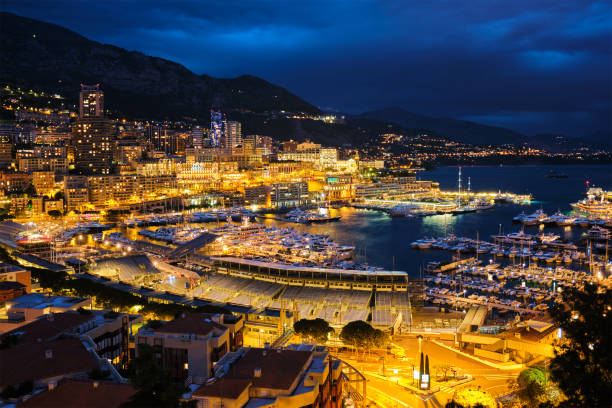 istock View of Monaco in the night 1183548868
