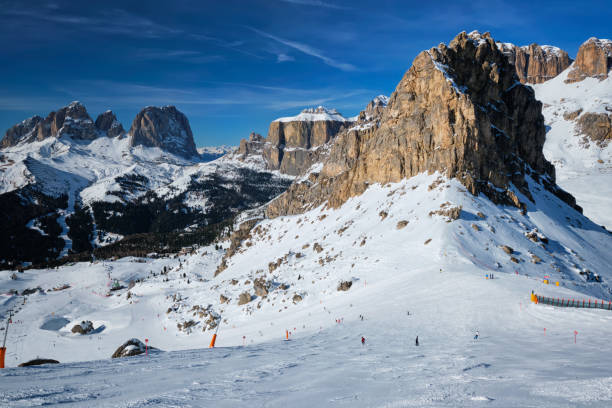 istock Ski resort in Dolomites, Italy 1183553238