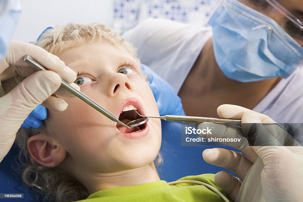 Dental treatment  Adult Stock Photo