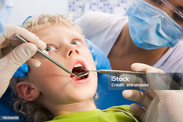 Dental Treatment Stock Photo - Download Image Now - Adult, Boys, Child