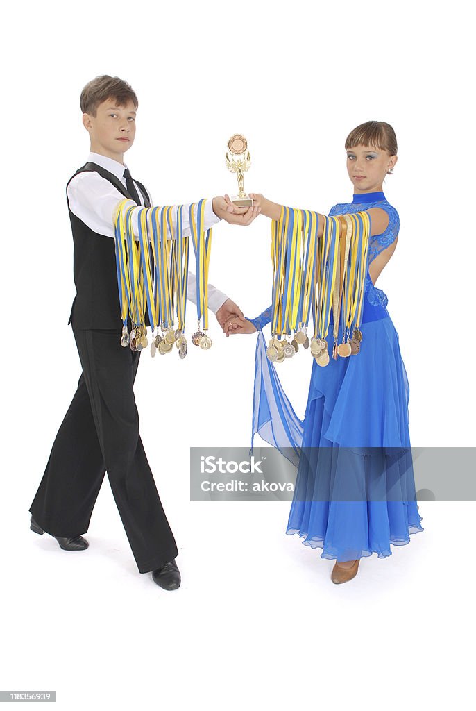 Cantidad de oro, plata y bronce medallas ganador - Foto de stock de Medalla de plata libre de derechos