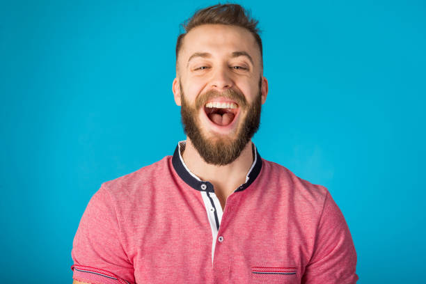 Happy man portrait