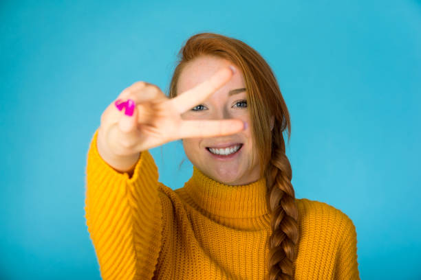 istock Beautiful woman posing in studio 1183571617