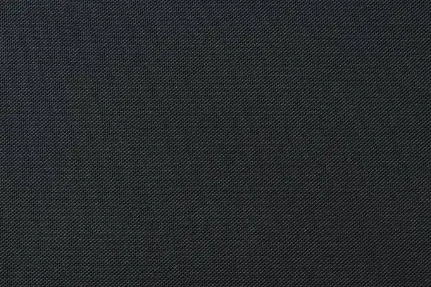 Photo of black fabric background and texture