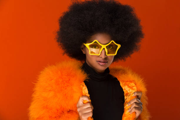 Beautiful afro woman