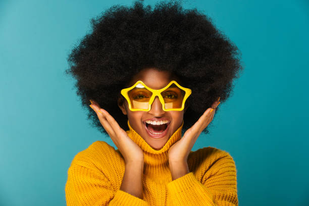 Beautiful afro woman