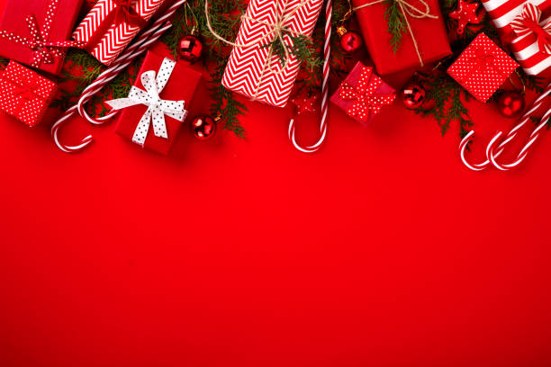 istock Christmas Boxes Gifts 1183573160