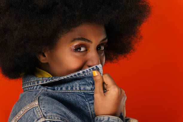 Beautiful afro woman