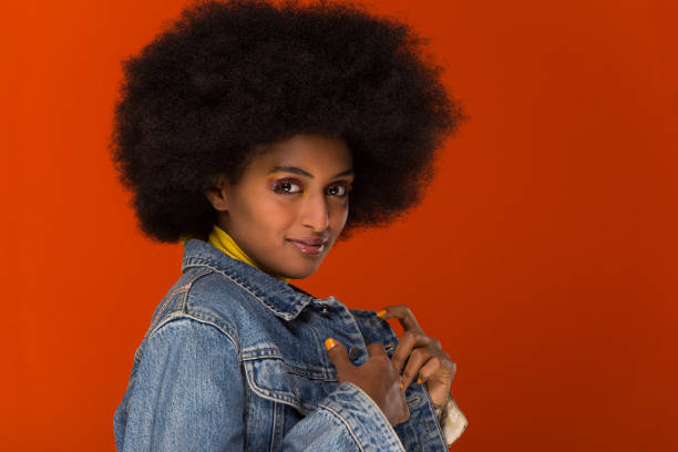 istock Beautiful afro woman 1183574046