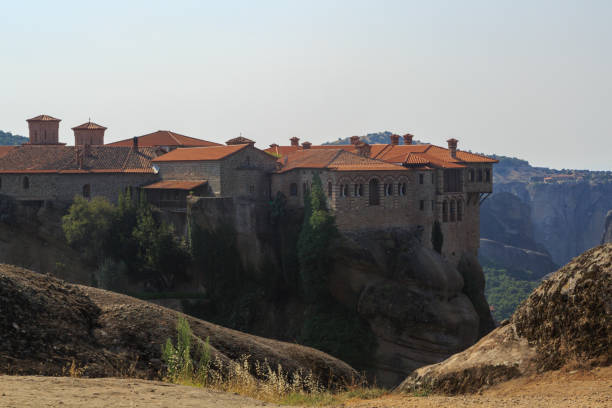 istock a magnificent daytime trip through the Kalambaka mountains to the Meteora monastery complex with beautiful views from different points and rocks. Thessaly, Greece 1183575417