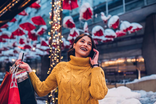 istock Young woman shopping 1183578870