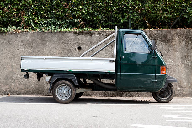 istock Three Wheel Mini Van, Mode of Transport - Italy 118358222