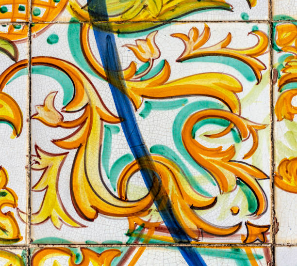 istock Ceramic art floor from Vietri sul Mare Italy 1183586923