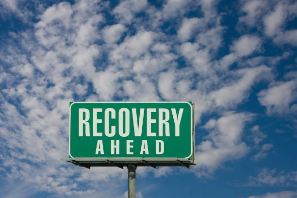 istock Recovery Ahead Sign 1183592525