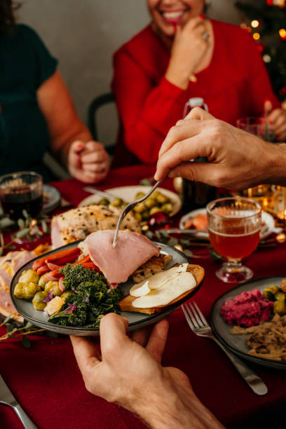 istock Christmas Food Smorgasbord 1183594281