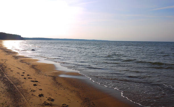 istock Deserted Baltic sea in autumn 1183594537
