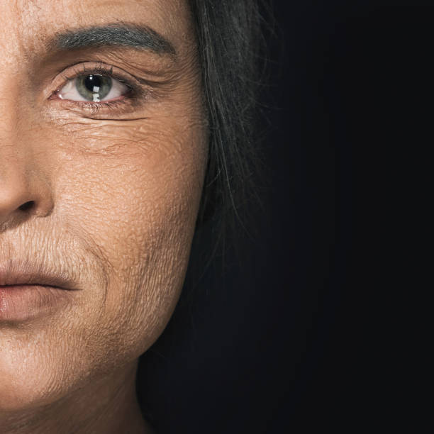 istock Face of elderly woman 1183598807