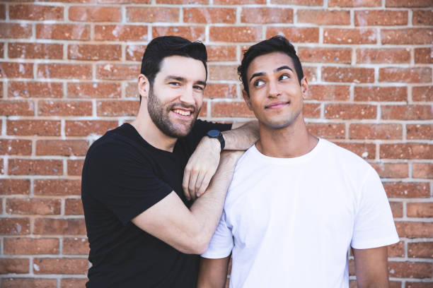 istock Young gay couple 1183602608