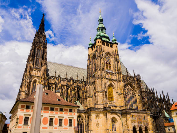 istock St. Vitus cathedral, Prague castle, Czech Republic 1183604021