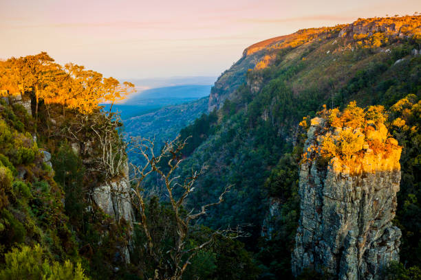 istock Pinnacle Rock, a large quartzite column rising from a deep gorge in Blyde River Canyon nature reserve, Mpumalanga province, South Africa 1183604300