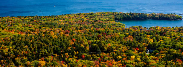istock Fall Foliage in Camden Maine 1183605627
