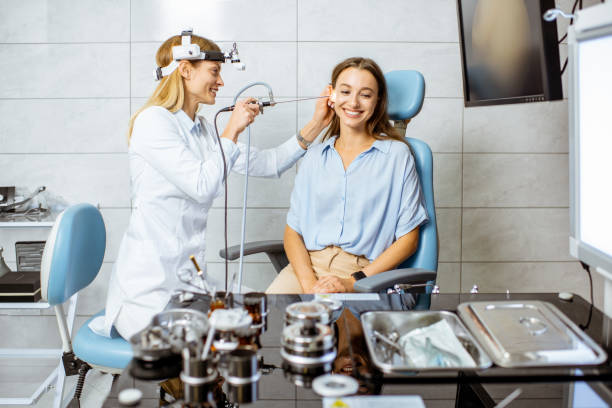 istock Endoscopic examination of ENT organs 1183606831