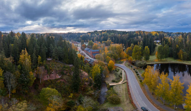 Photo of Lustuzis rocks. People have used the caves of the mountain as storage place for centuries. Photo taken from a drone