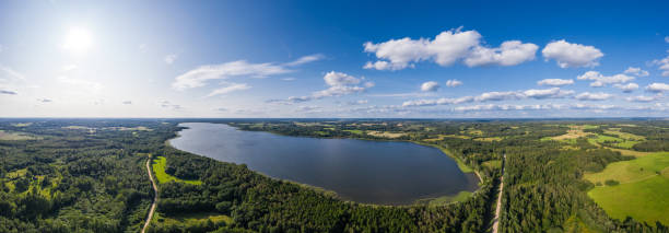 istock Saukas lake at Viesite, Latvia 1183613688