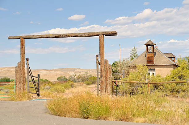 istock Old School House, Wyoming 118361531