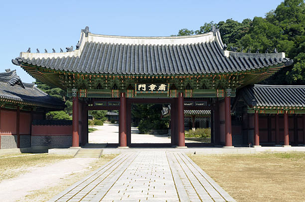 istock Inner gateway of Changdeok Palace 118361571