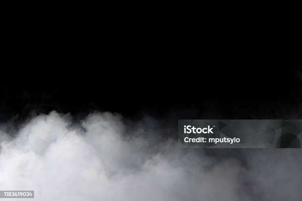 Realistic Dry Ice Smoke Clouds Fog Stock Photo - Download Image Now - Smoke - Physical Structure, Fog, Cloud - Sky