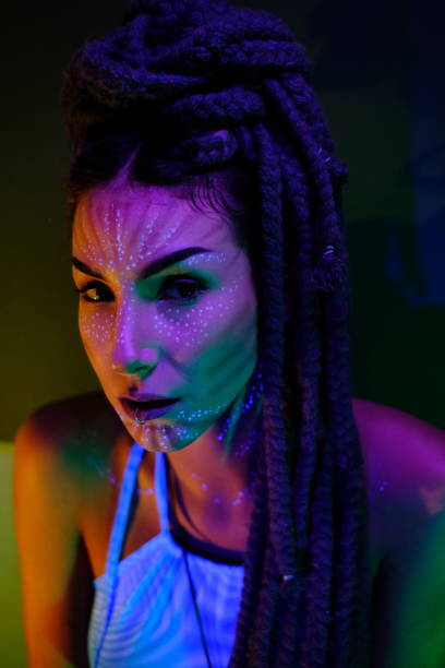 istock Halloween Fantasy makeup 1183621119