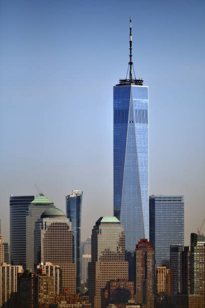 skyline of New York with the One World Trade Center