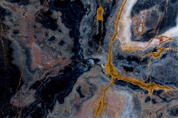 istock Texture with dark onyx stone. Can be used in artworks. 1183633129