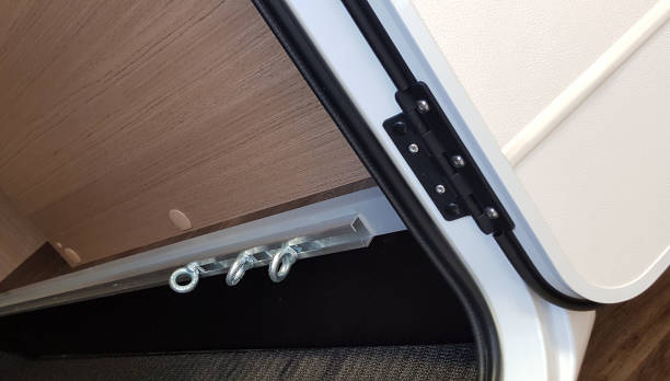 istock Lashing rings in a motorhome 1183637867
