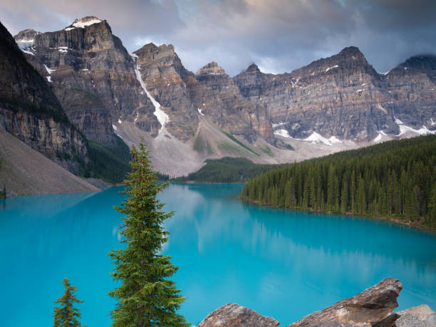 istock Moraine Lake at daybreak, Banff National Park, Alberta, Canada 1183638113