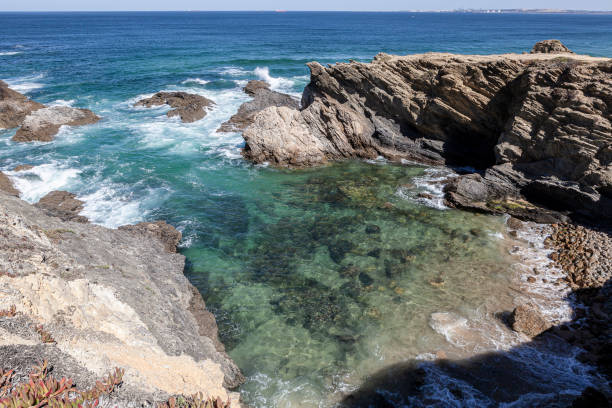 playa en la costa alentejana, portugal. - isolde fotografías e imágenes de stock